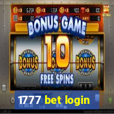 1777 bet login